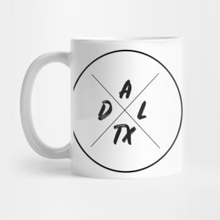 The Black Dallas Texas Mug